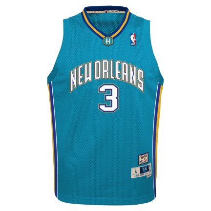 Youth Chris Paul New Orleans Hornets Mitchell & Ness Teal 2005-06 Hardwood Classics Swingman Jersey