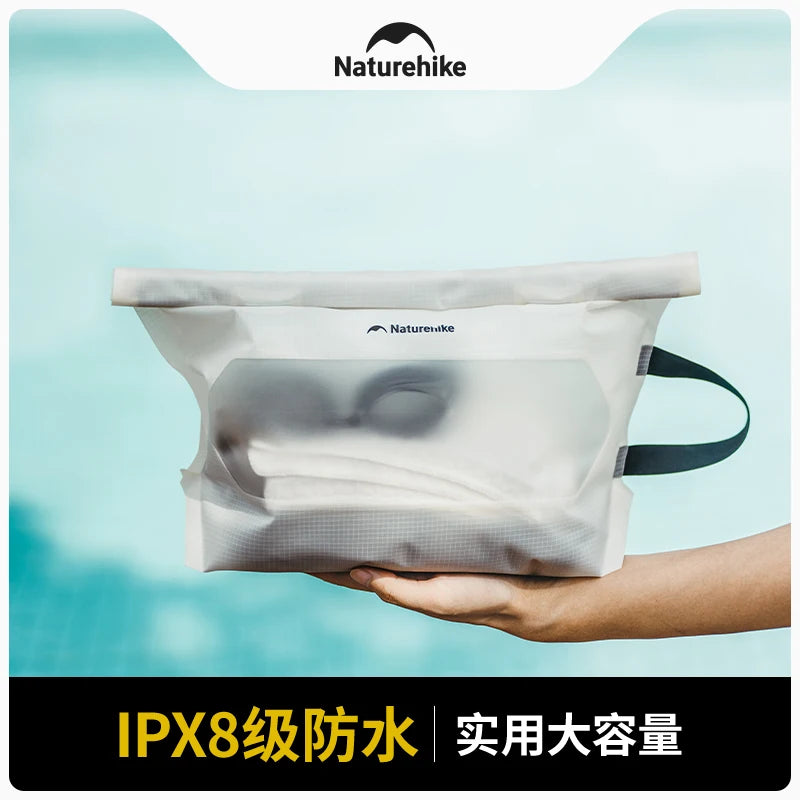 Naturehike Waterproof Toiletries Bag Travel Swimming Portable Large Capacity Toilet Bag Cosmetics Storage Bag