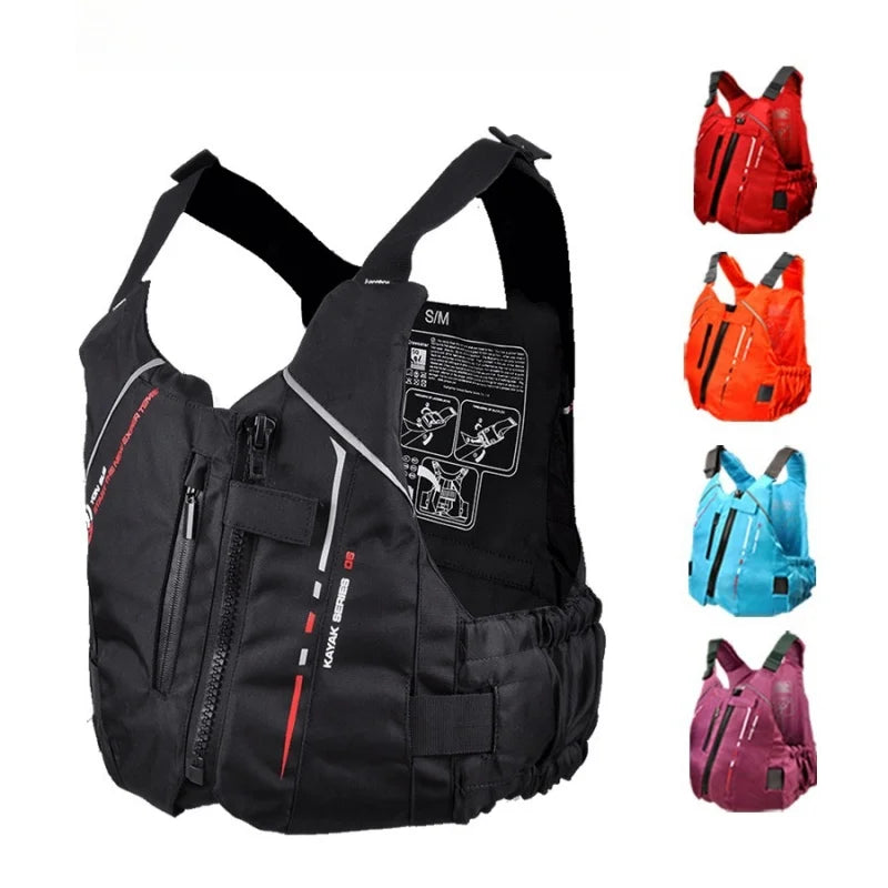 Life Jacket for Adult Children Water Sport Buoyancy Swimming Boating Skiing Safe Sailing Fly Fishing Life Vest