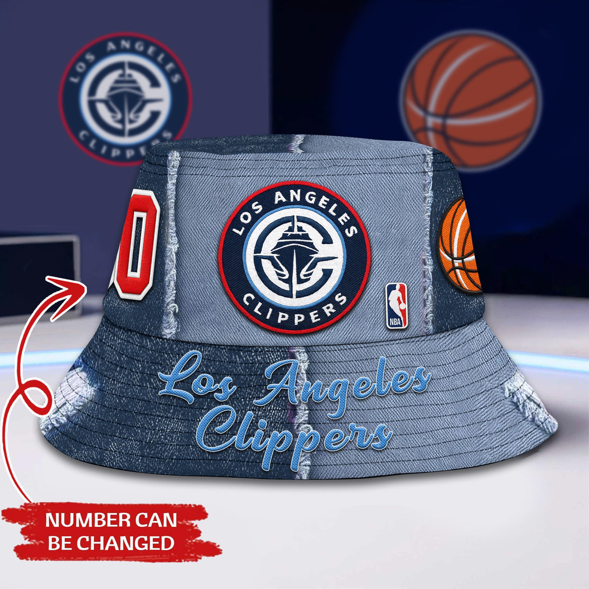 Los Angeles Clippers | Premium NBA Bucket Hat TD