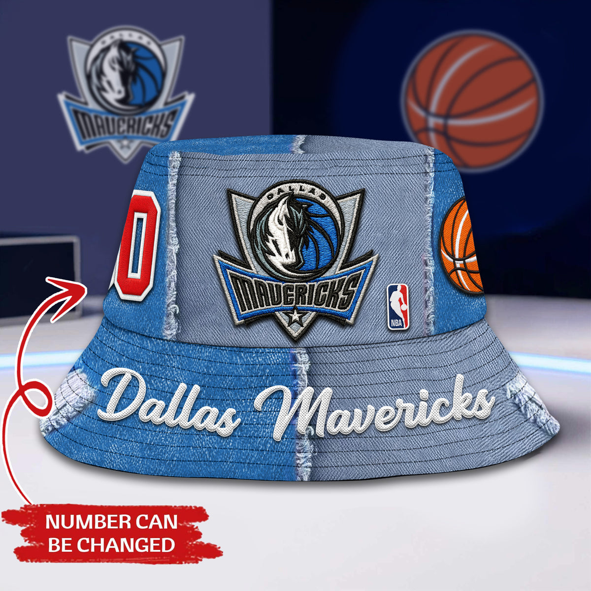 Dallas Mavericks | Premium NBA Bucket Hat TD