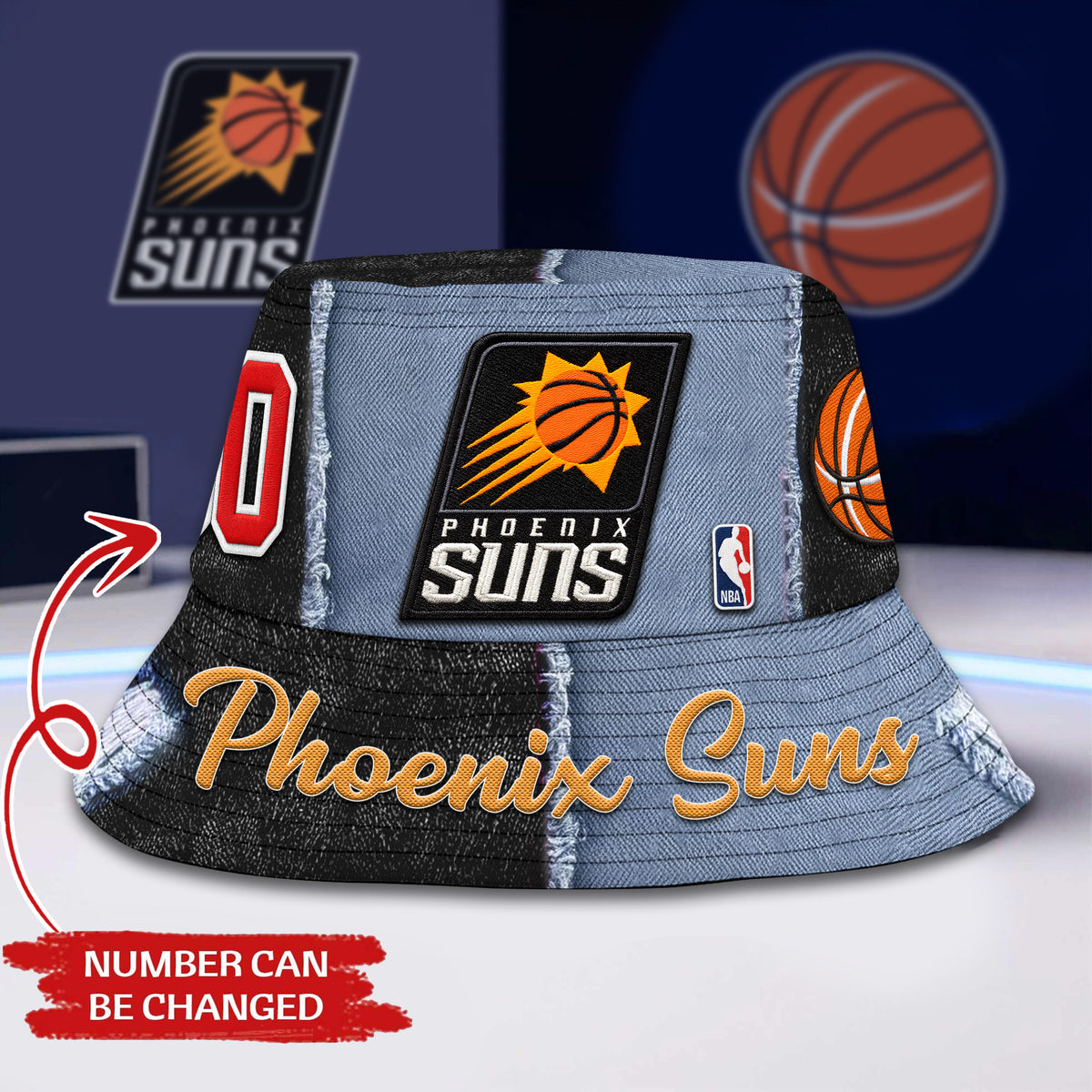 Phoenix Suns | Premium NBA Bucket Hat TD