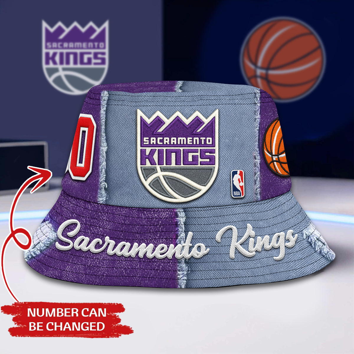 Sacramento Kings | Premium NBA Bucket Hat TD