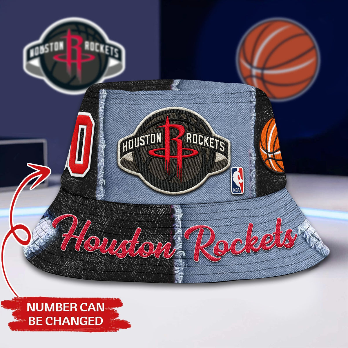 Houston Rockets | Premium NBA Bucket Hat TD
